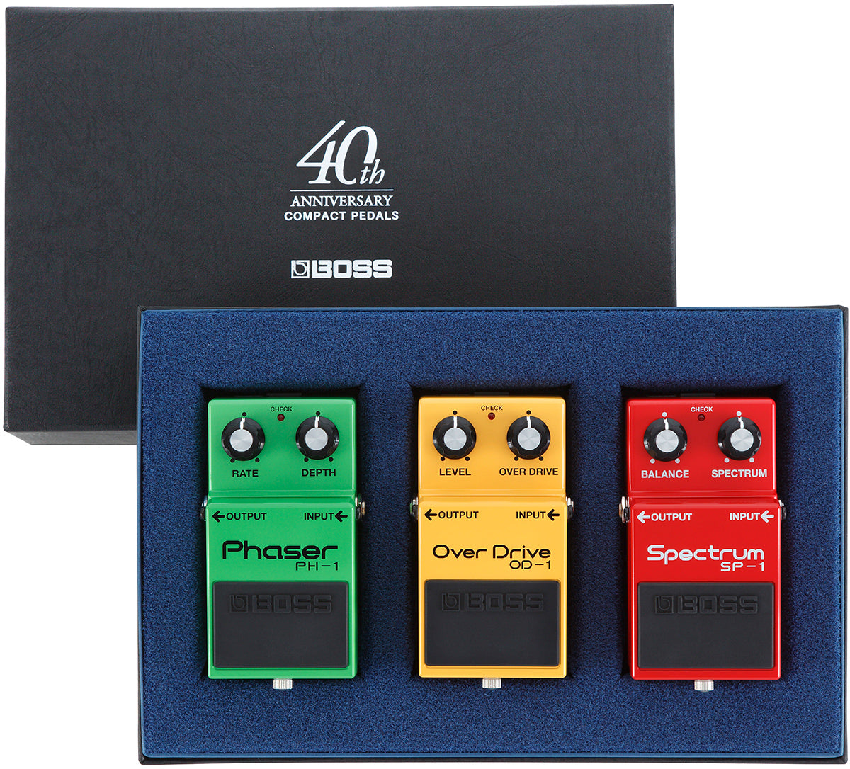 BOSS Box-40 Compact Pedal 40th Anniversary Box Set (New, Unopened