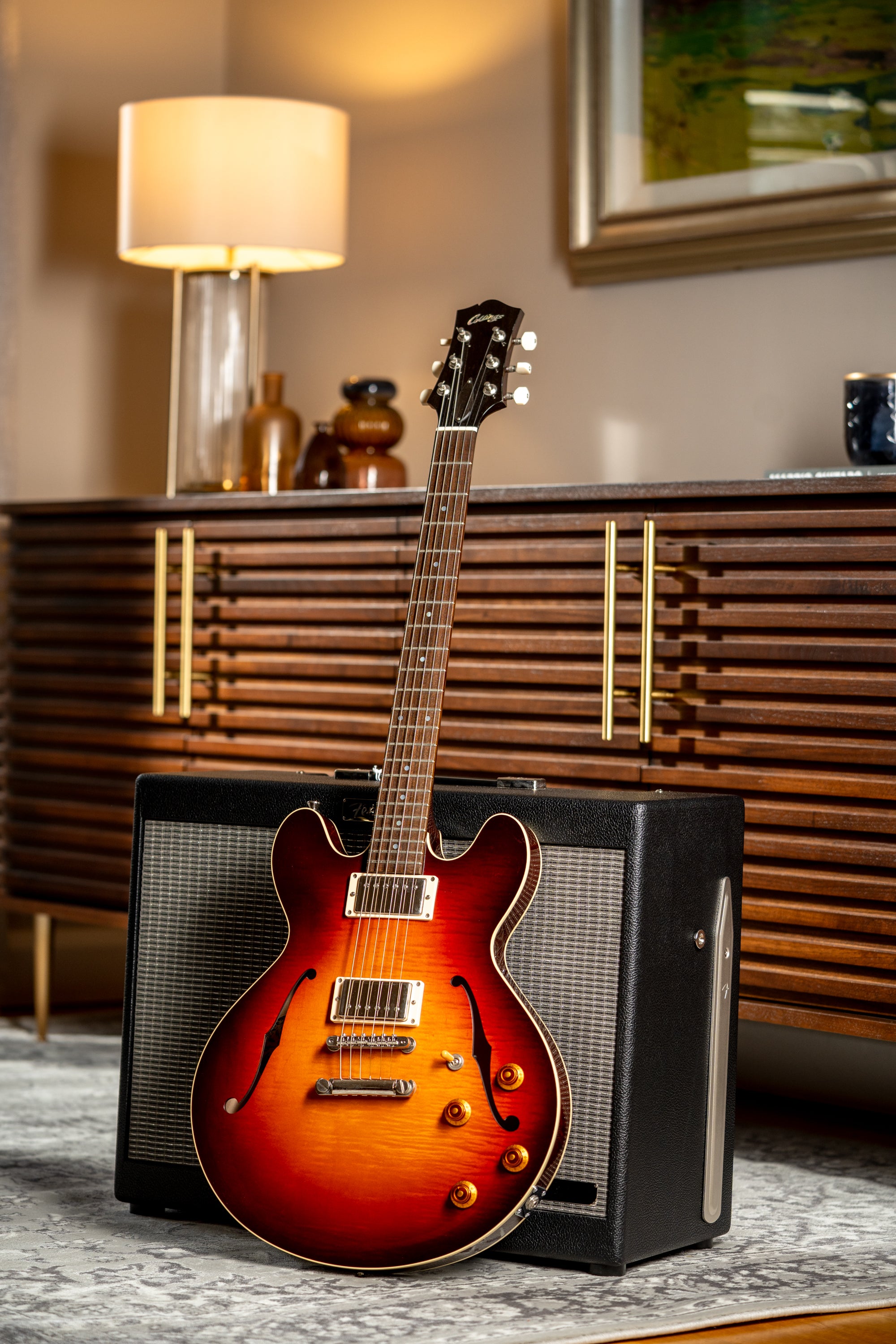 Collings I-35 LC – Dark Cherry Sunburst – Rare Guitars