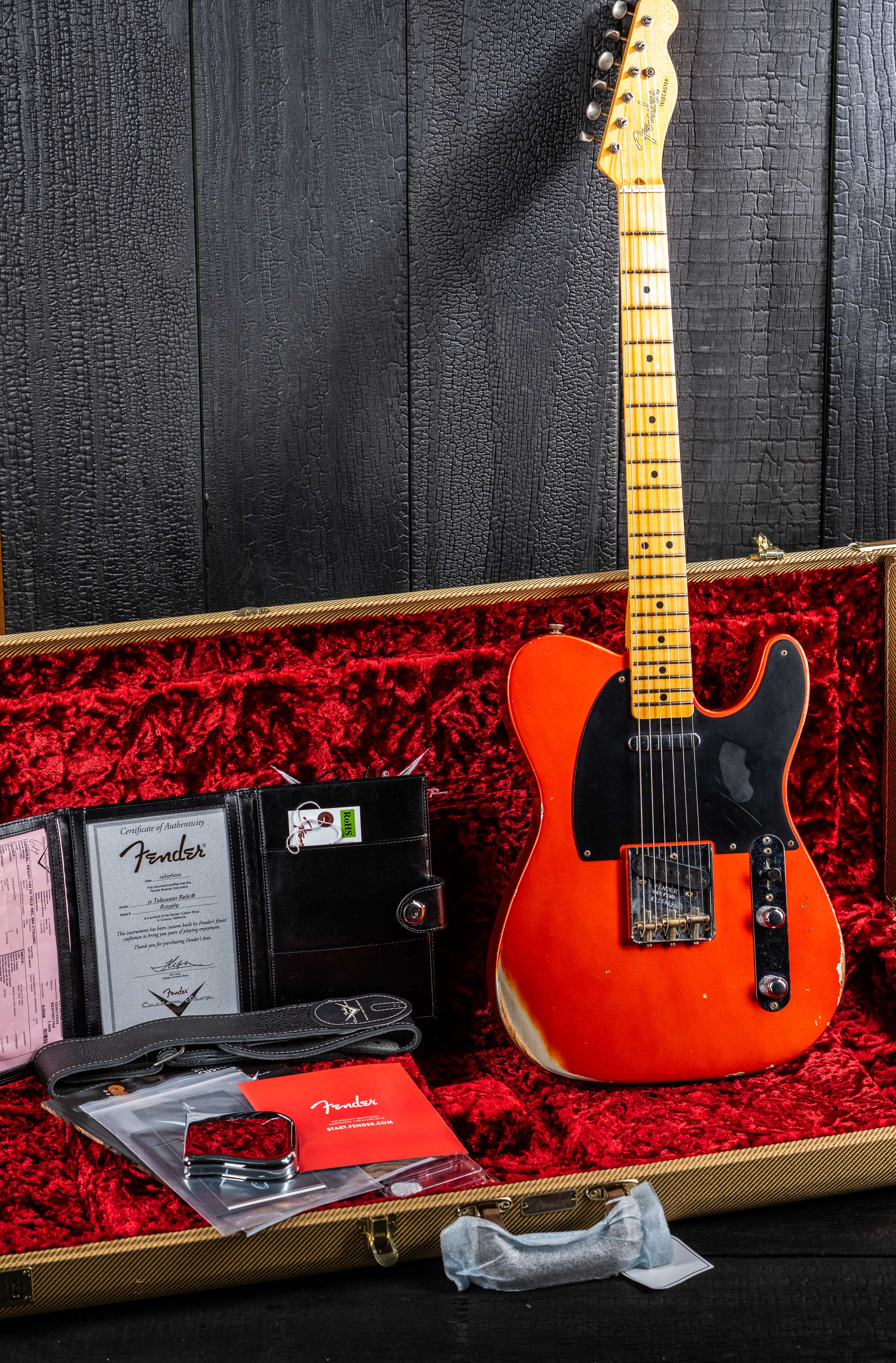 Fender Custom Shop 52 Telecaster - Candy Tangerine