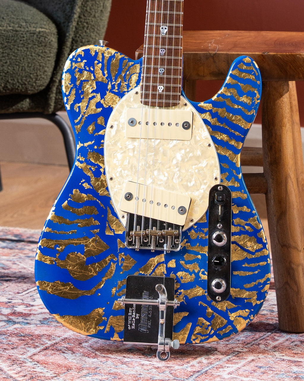 Ex-Will Ray Fender Custom Shop Signature Telecaster Artist Proof, Fred Stuart Masterbuilt (Ultramarine Blue) 1997
