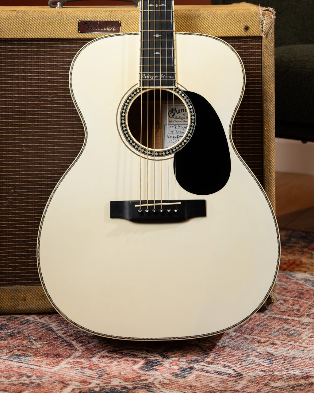 Martin 000-ECHF Bellezza Bianca, Eric Clapton & Hiroshi Fujiwara Limited Edition (#209 of 410) 2006