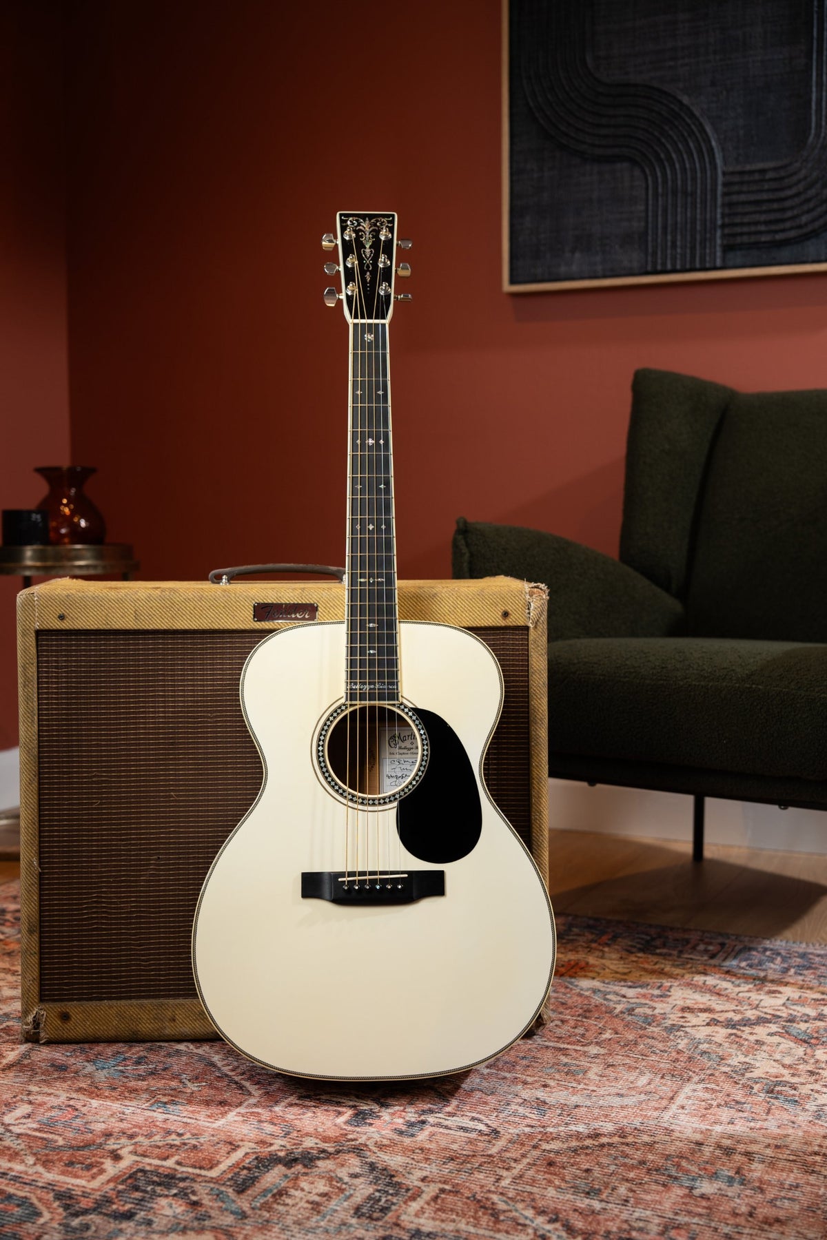 Martin 000-ECHF Bellezza Bianca, Eric Clapton & Hiroshi Fujiwara Limited Edition (#209 of 410) 2006
